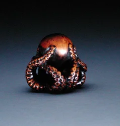 Netsuke représentant une pieuvre, vers 1760-70